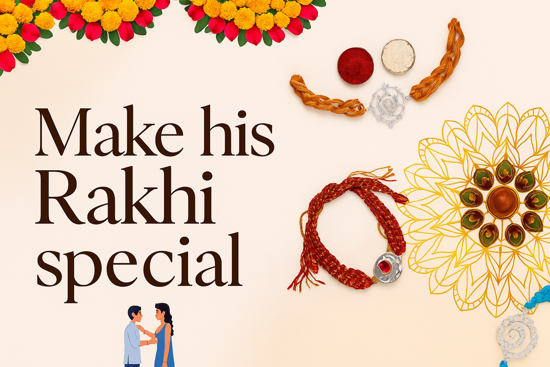 Celebrate Raksha Bandhan with luxez: a bond as valuable as precious jewelry.