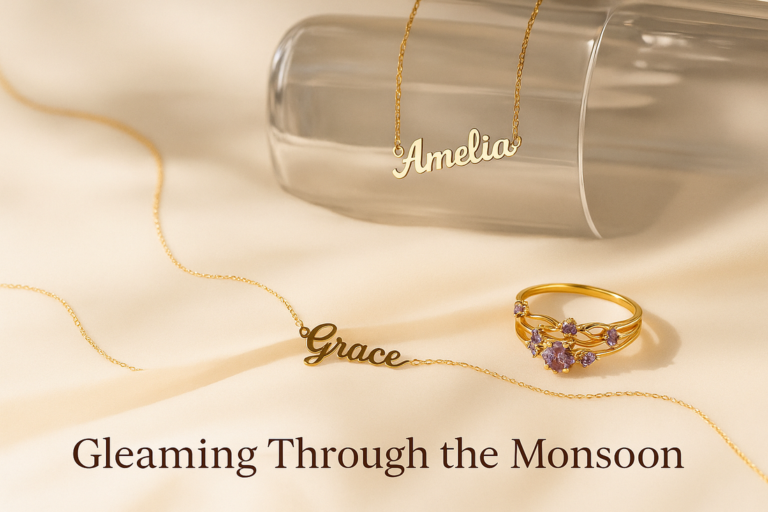 Monsoon Jewellery Care: Keep Your LUXEZ Pieces Gleaming Through the Rain