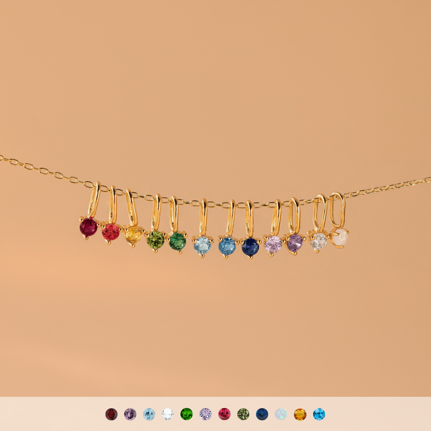 Personalize Your Style with Dainty Birthstone Charms