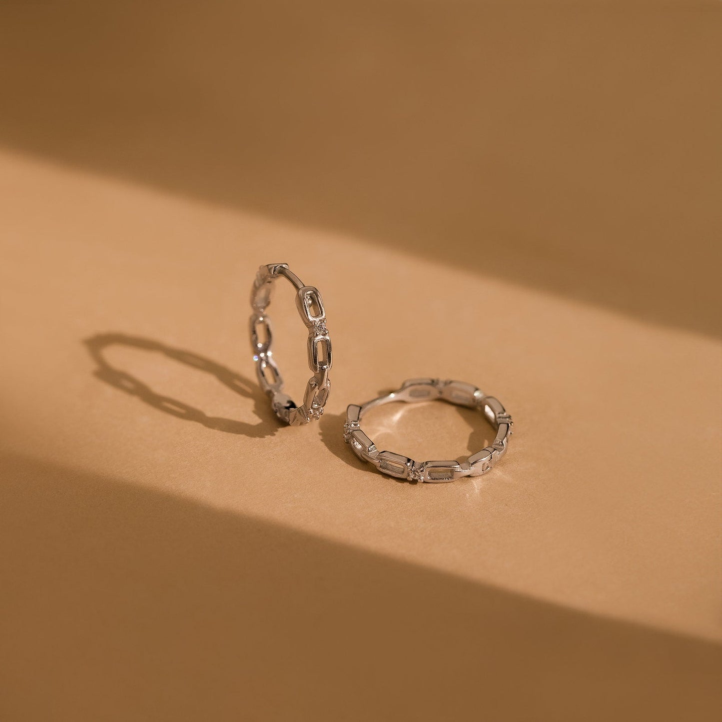 Diamond_Link_Hoops_Sterling_Silver
