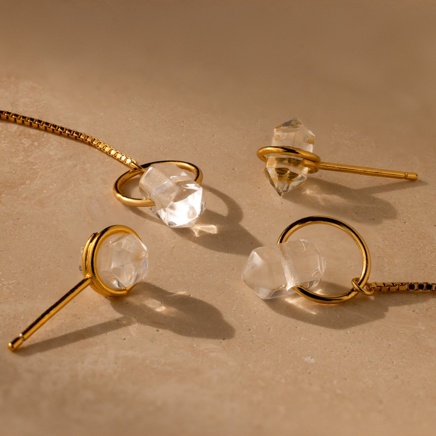 Herkimer _Diamond_Earrings_front_view