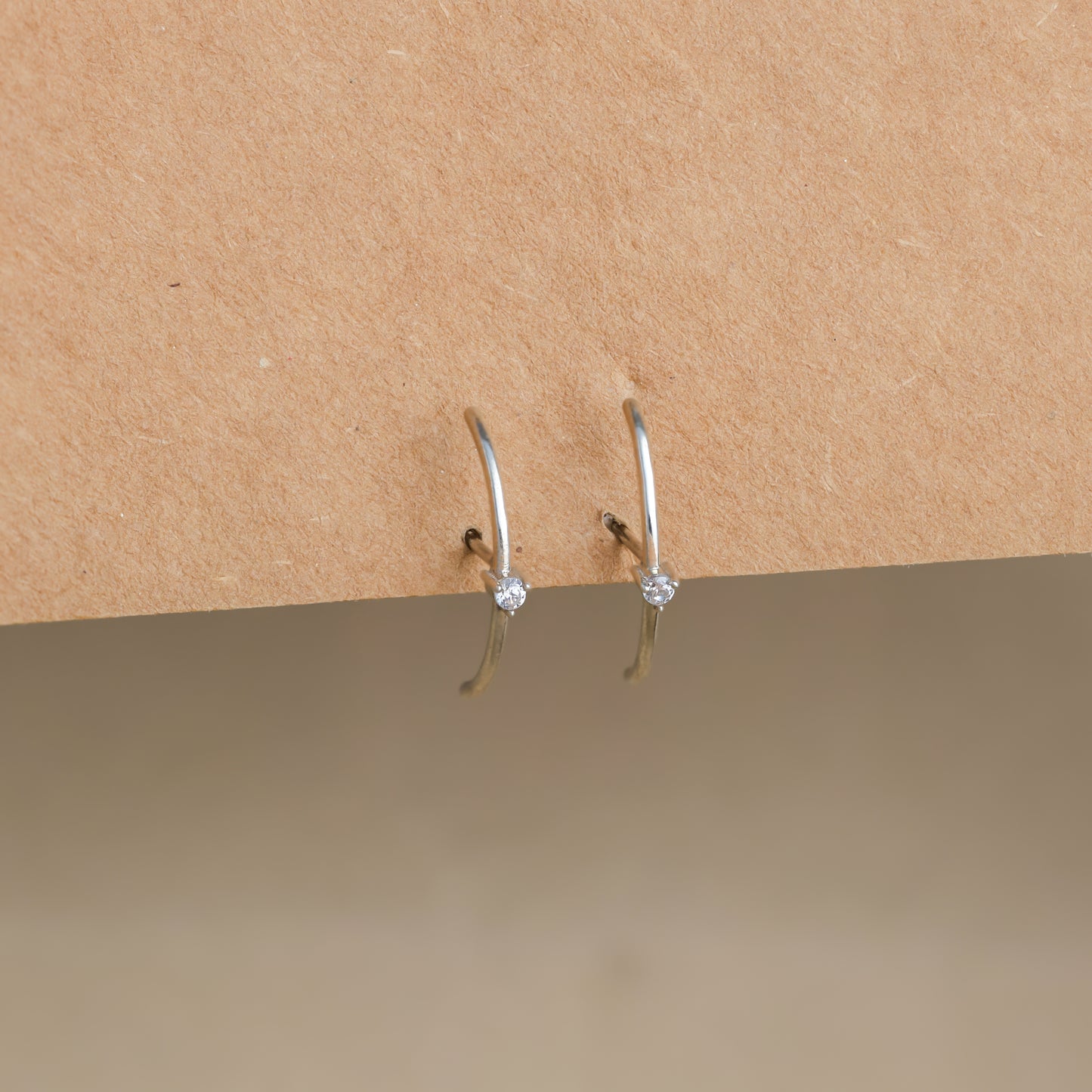 S 925 Diamond Stud Earrings For Women/Girls