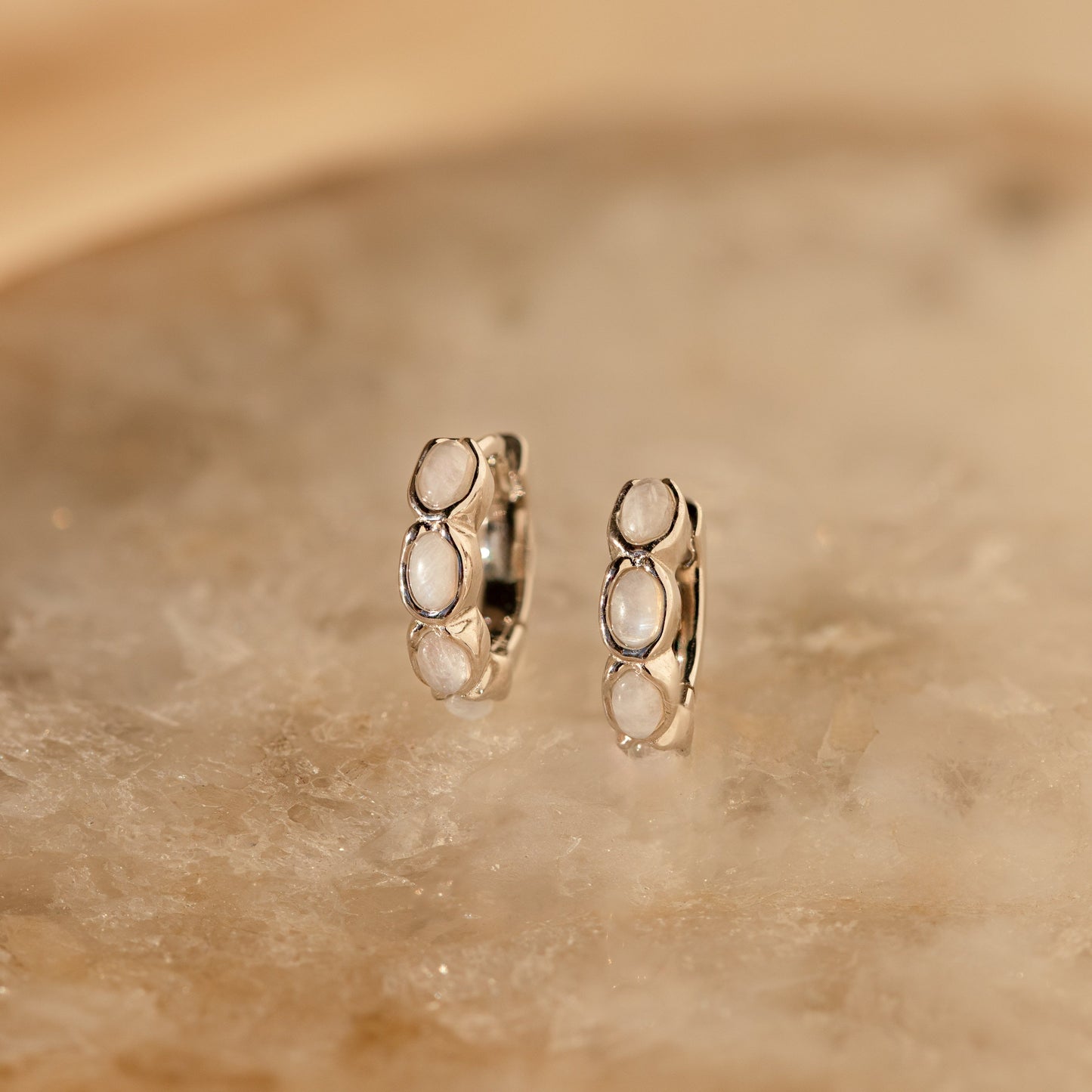 Moonstone_Huggies_Sterling_Silver