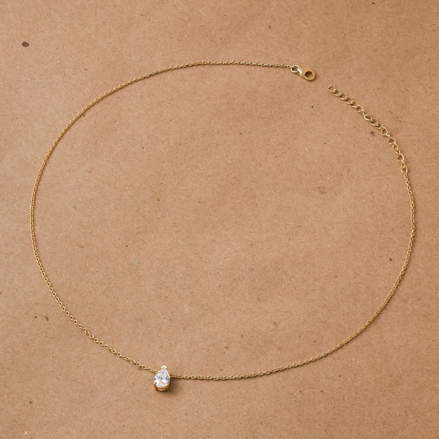Gold Plated Diamond Necklace For Women/Girls