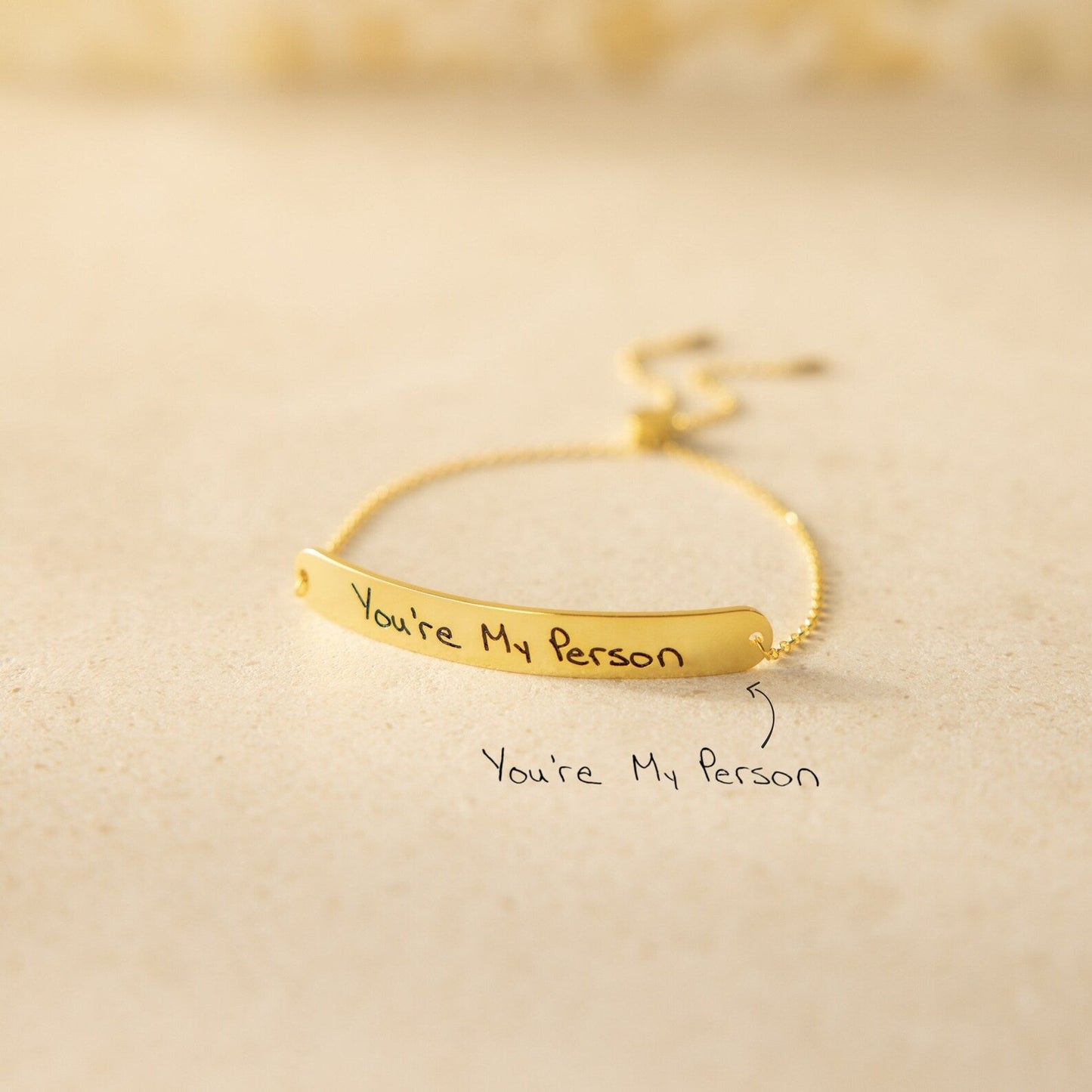 Slider_Handwriting_Bracelet_gold_plated