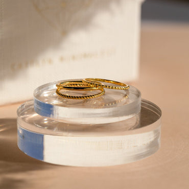 Petite Chic: The Thin Stacking Rings Set