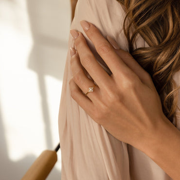 Timeless Charm: Vintage Pave Pearl Ring