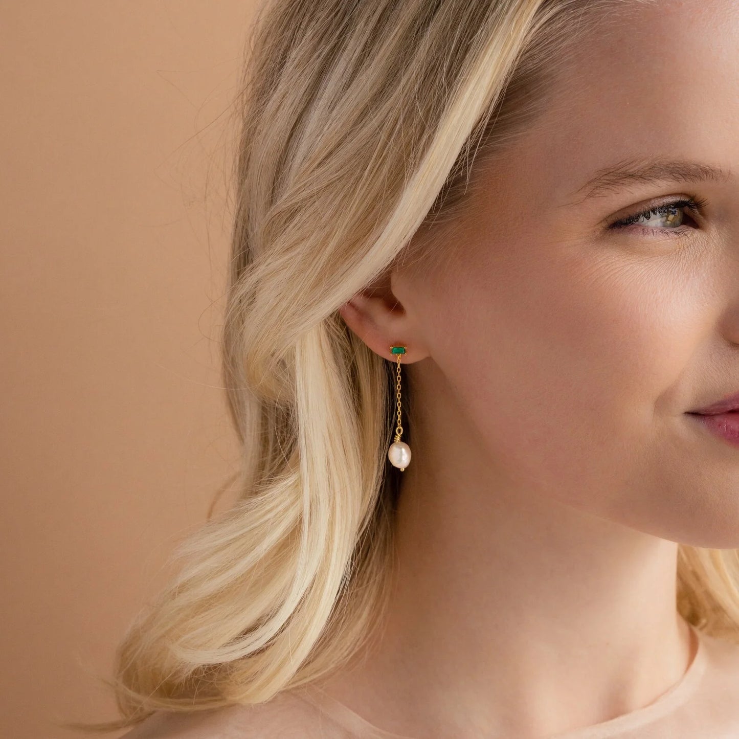 Mismatched Custom Baguette Birthstone Earrings