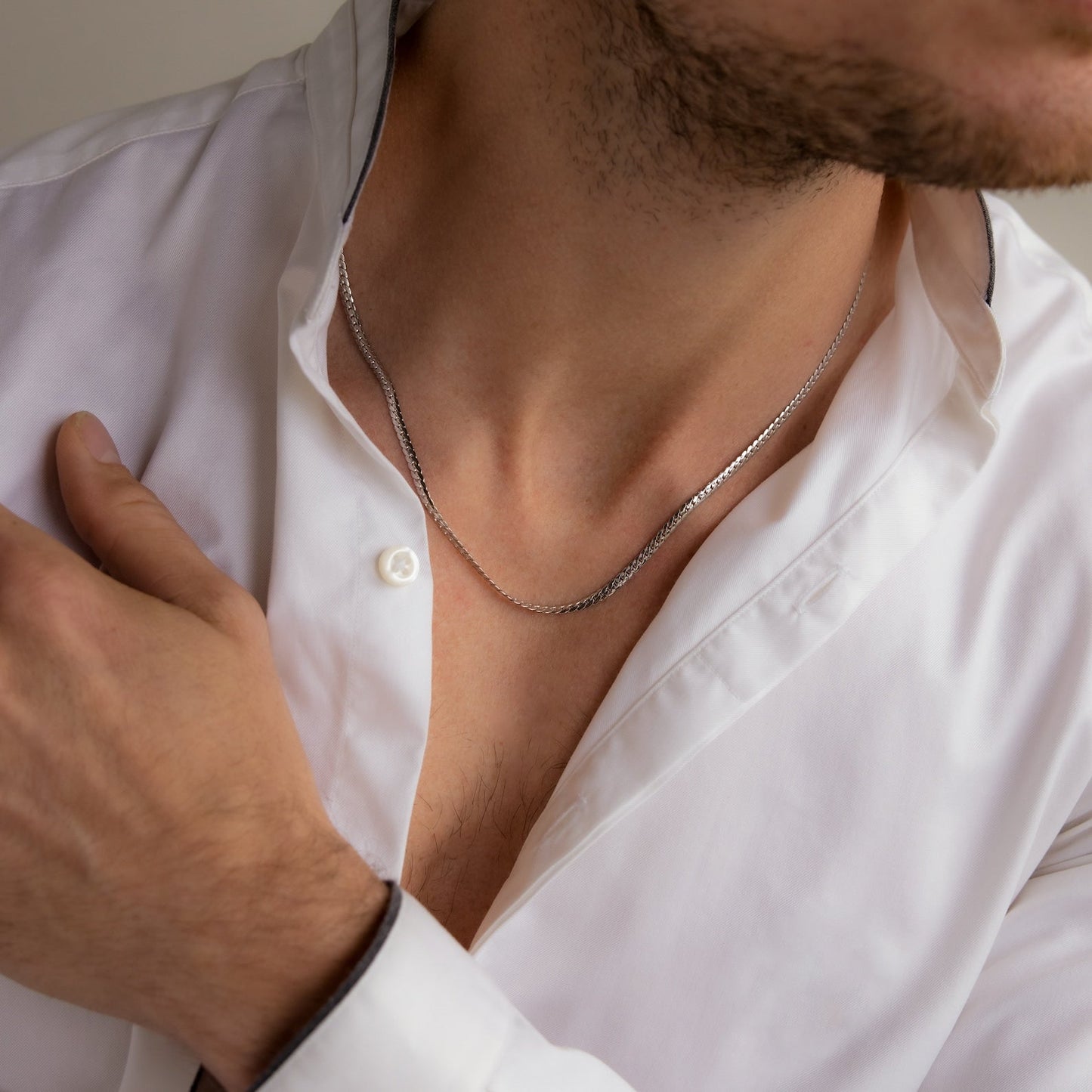Men's Thick Snake Chain Necklace: Bold Sophistication for Every Look