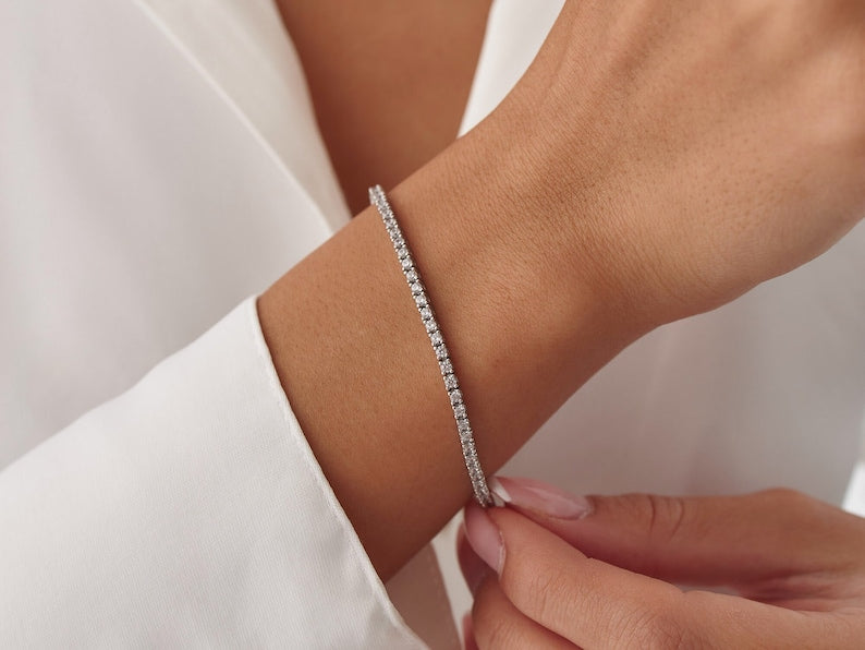 Classic Diamond Tennis Bracelet