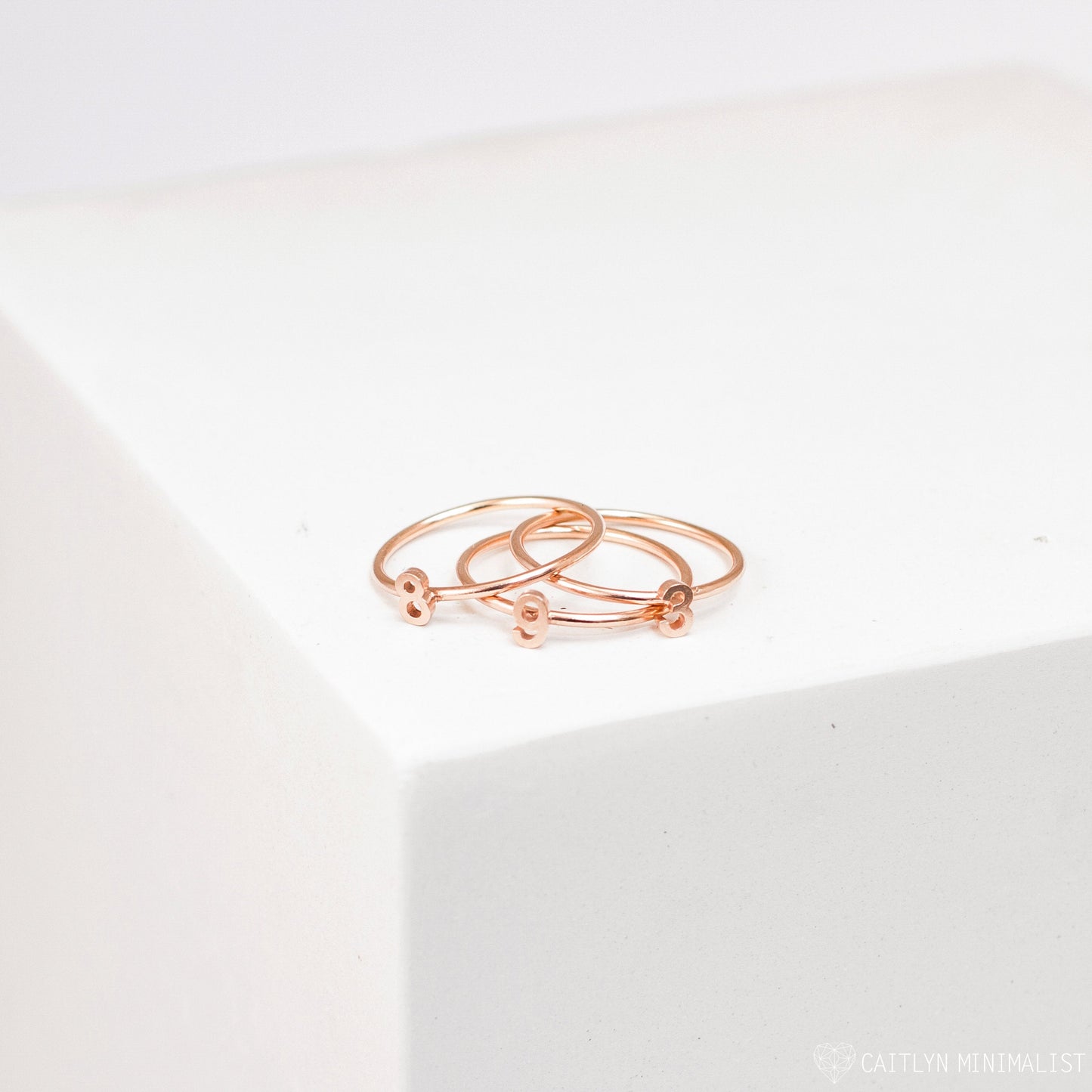 Personalized Perfection: Alex Dainty Letter Ring