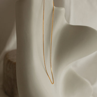 Timeless Sophistication: Box Chain Necklace for Effortless Style