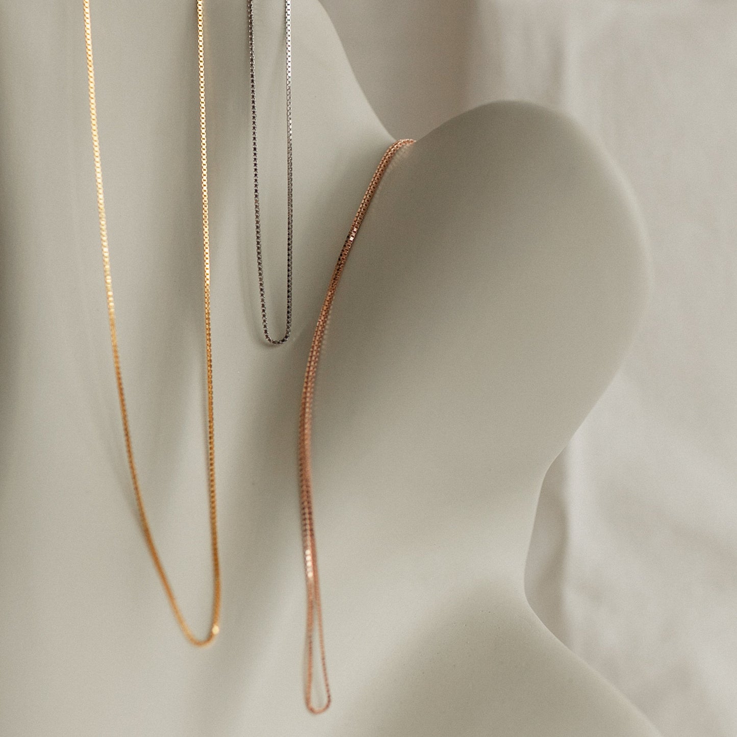 Timeless Sophistication: Box Chain Necklace for Effortless Style
