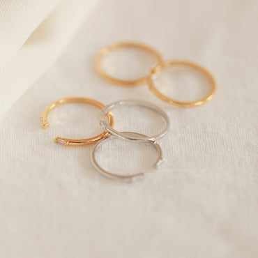 Duo Baguette Ring 18K Gold
