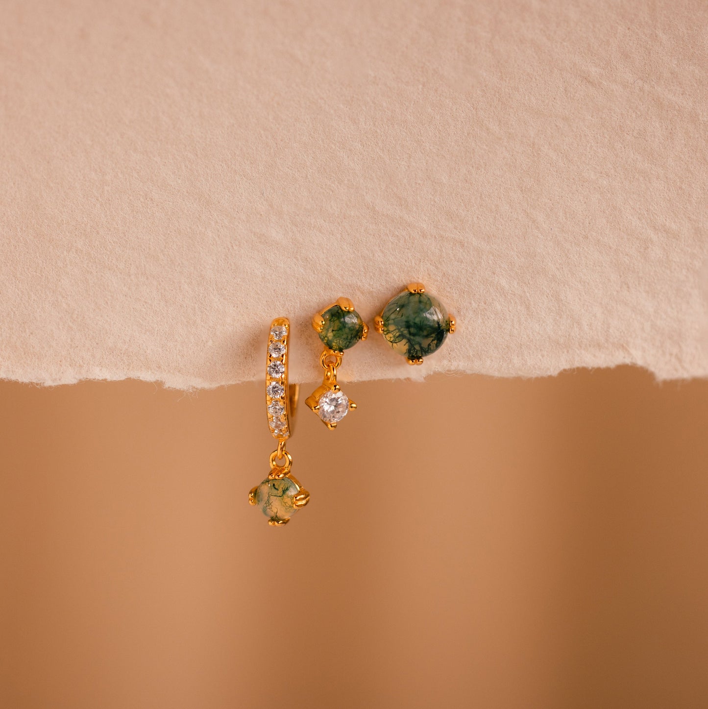 Agate Earring Set