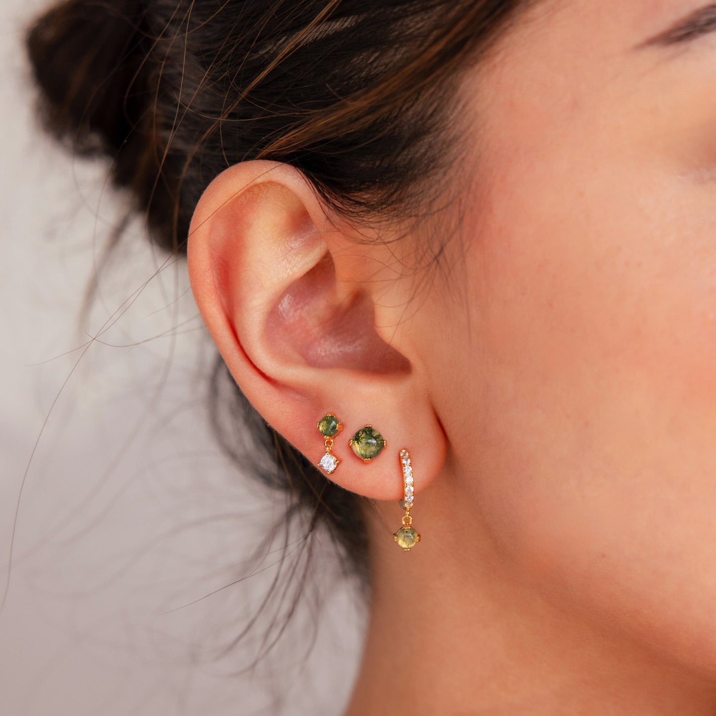 Agate Earring Set