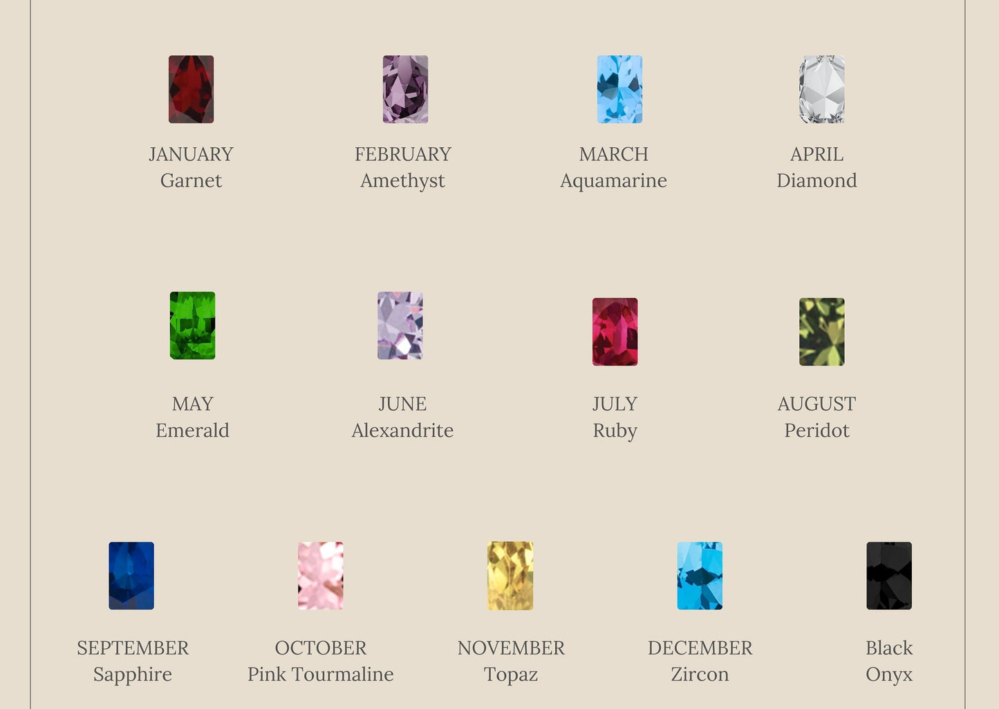 The Toi et Moi Birthstone Ring