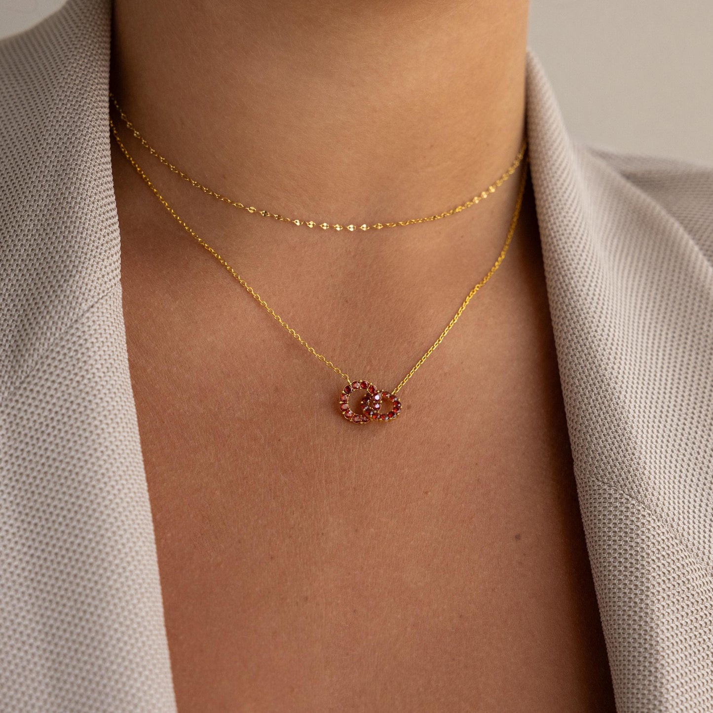 Birthstone Duo Necklace