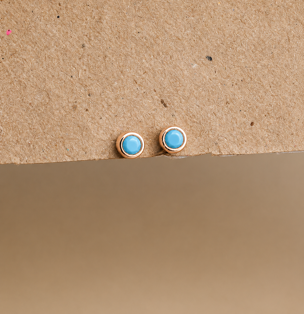 Ariel Turquoise Stud Earrings