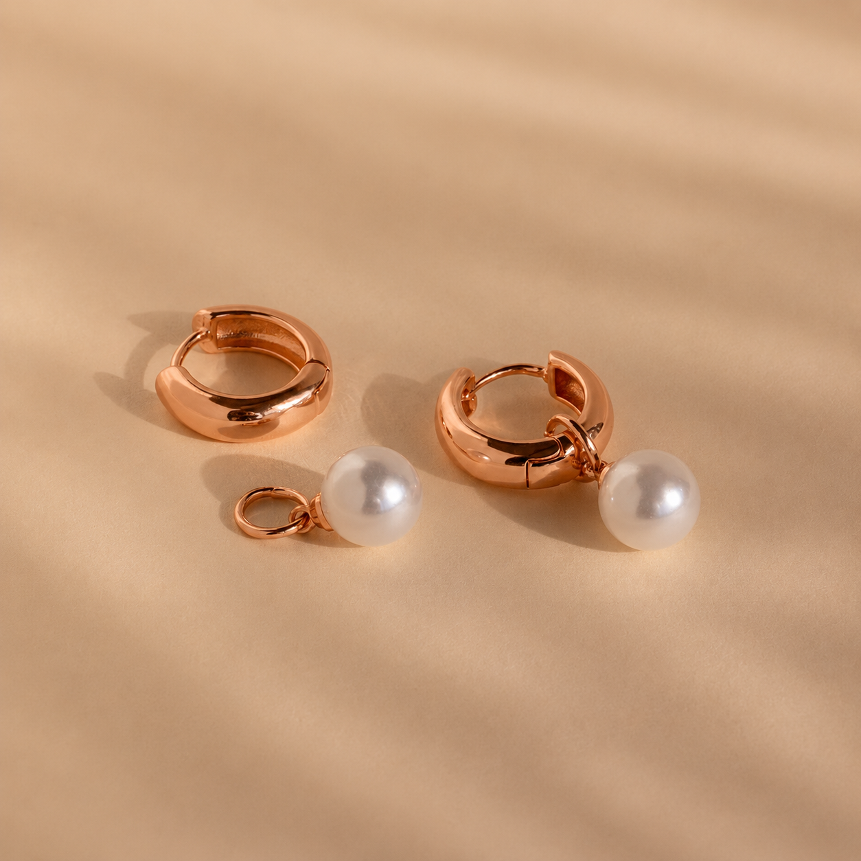 Bold Pearl Drop Earrings