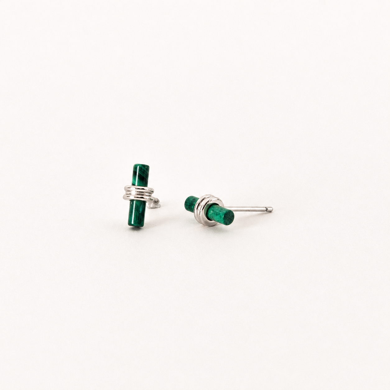 Spark plug on a white background