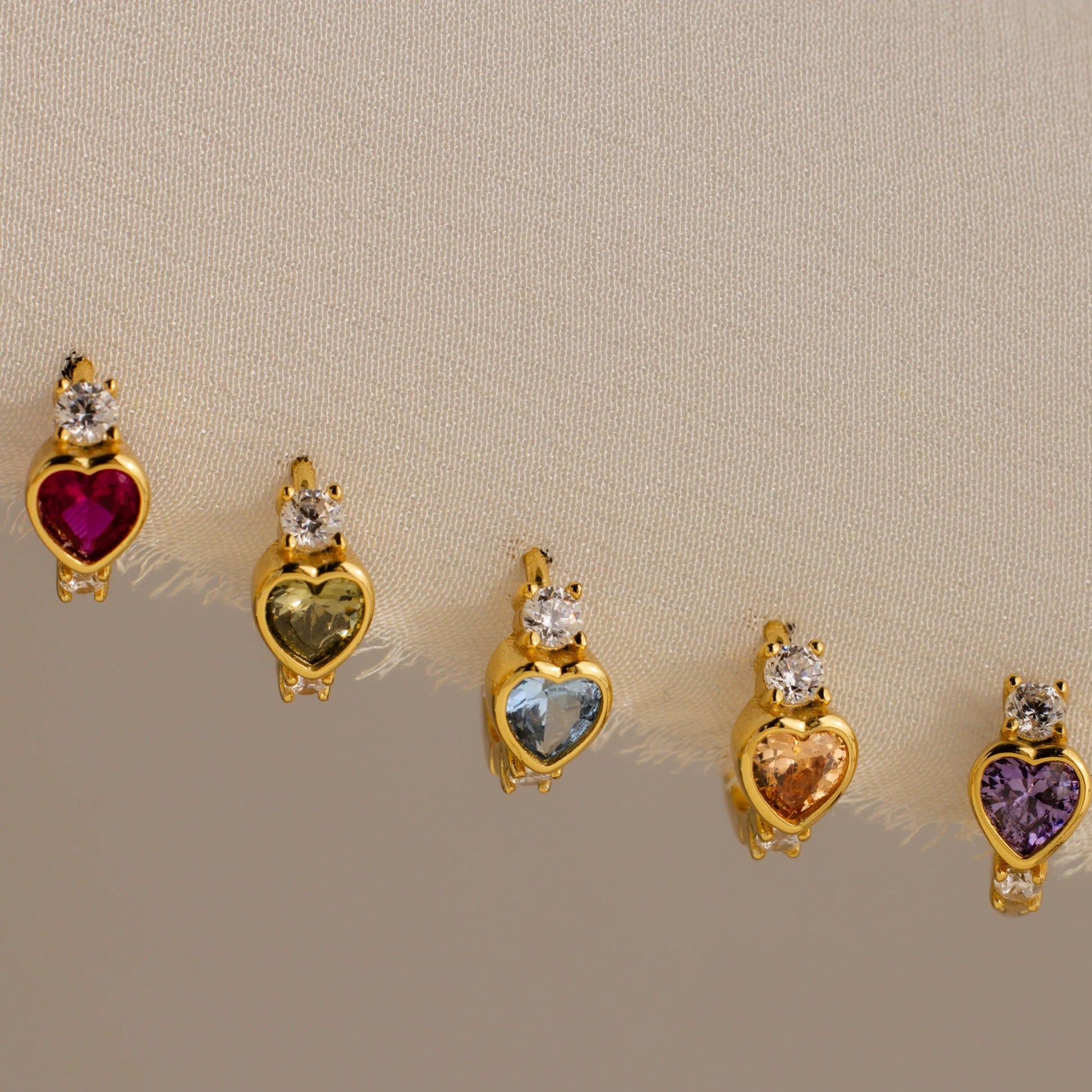 Dainty purple amethyst hoops perfect for everyday elegance