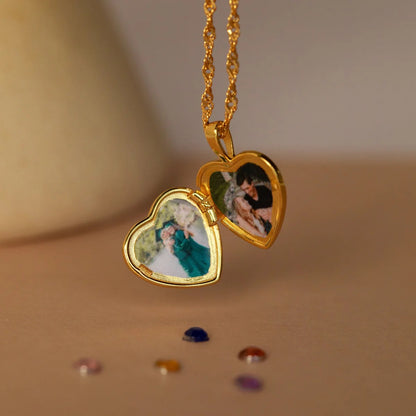 Pretty Initial Heart Necklace