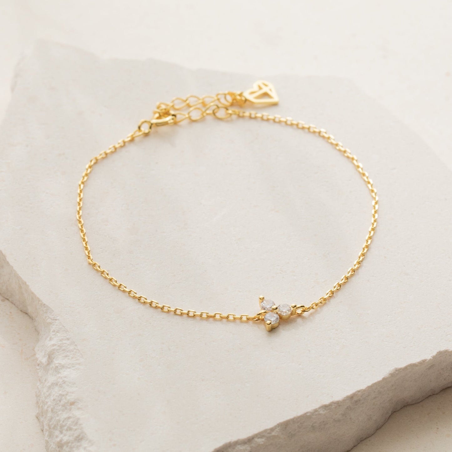 Lily Diamond Bracelet 18K Gold