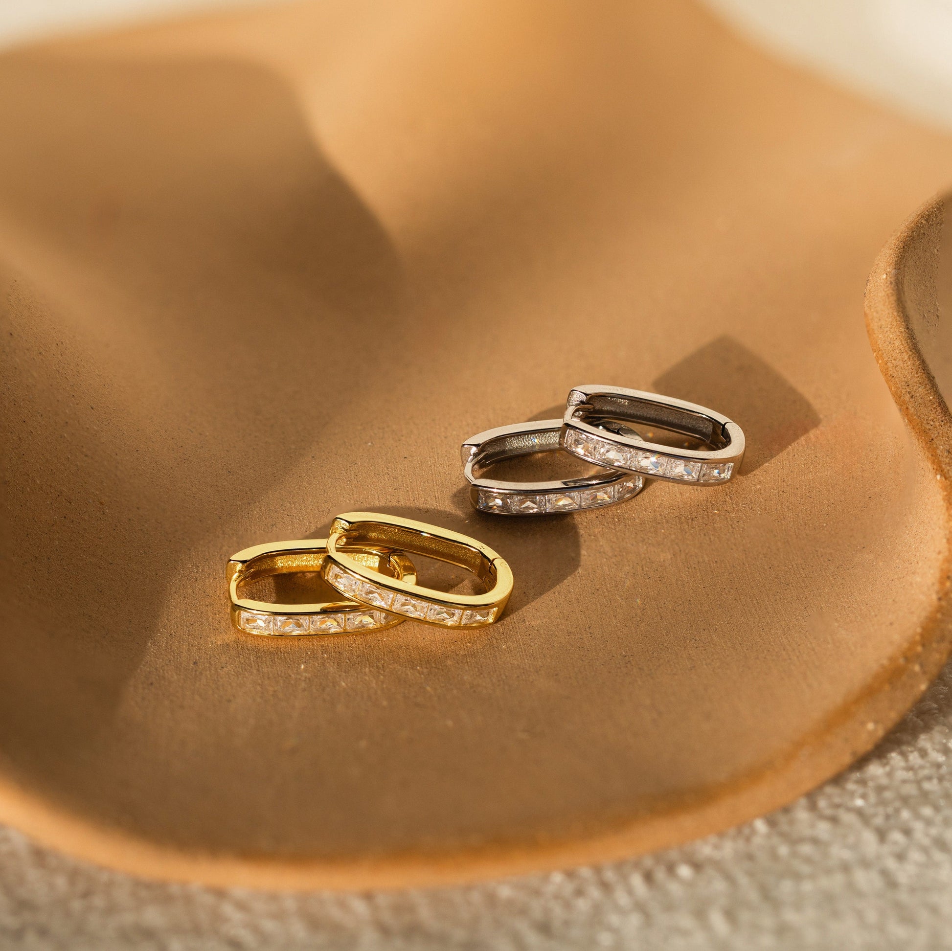 Baguette_Link_Hoop_Earrings_gold_silver