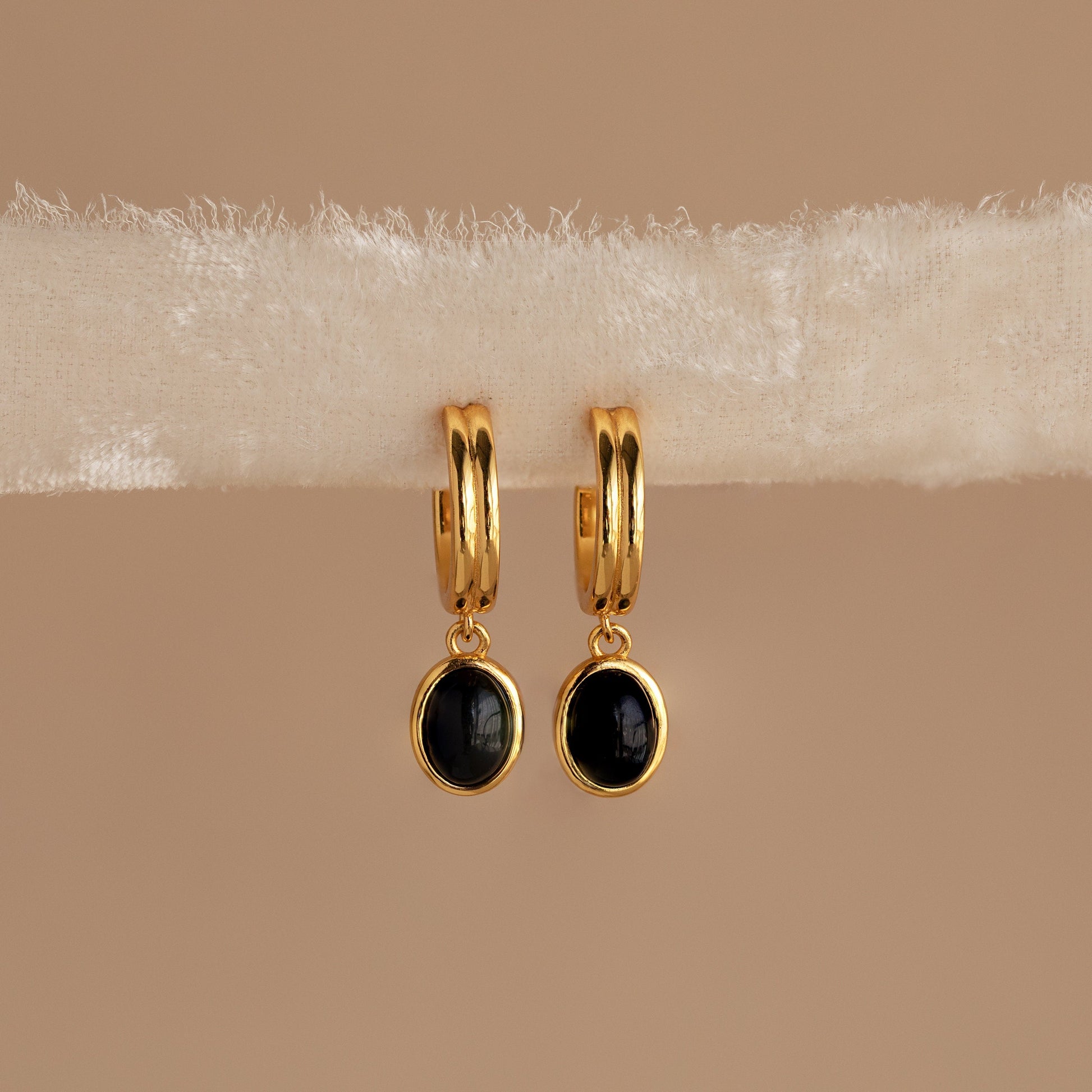 Black_Gemstone_Drop_Hoop_Earrings