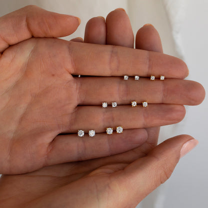 Effortless Elegance: Booker Diamond Studs Collection