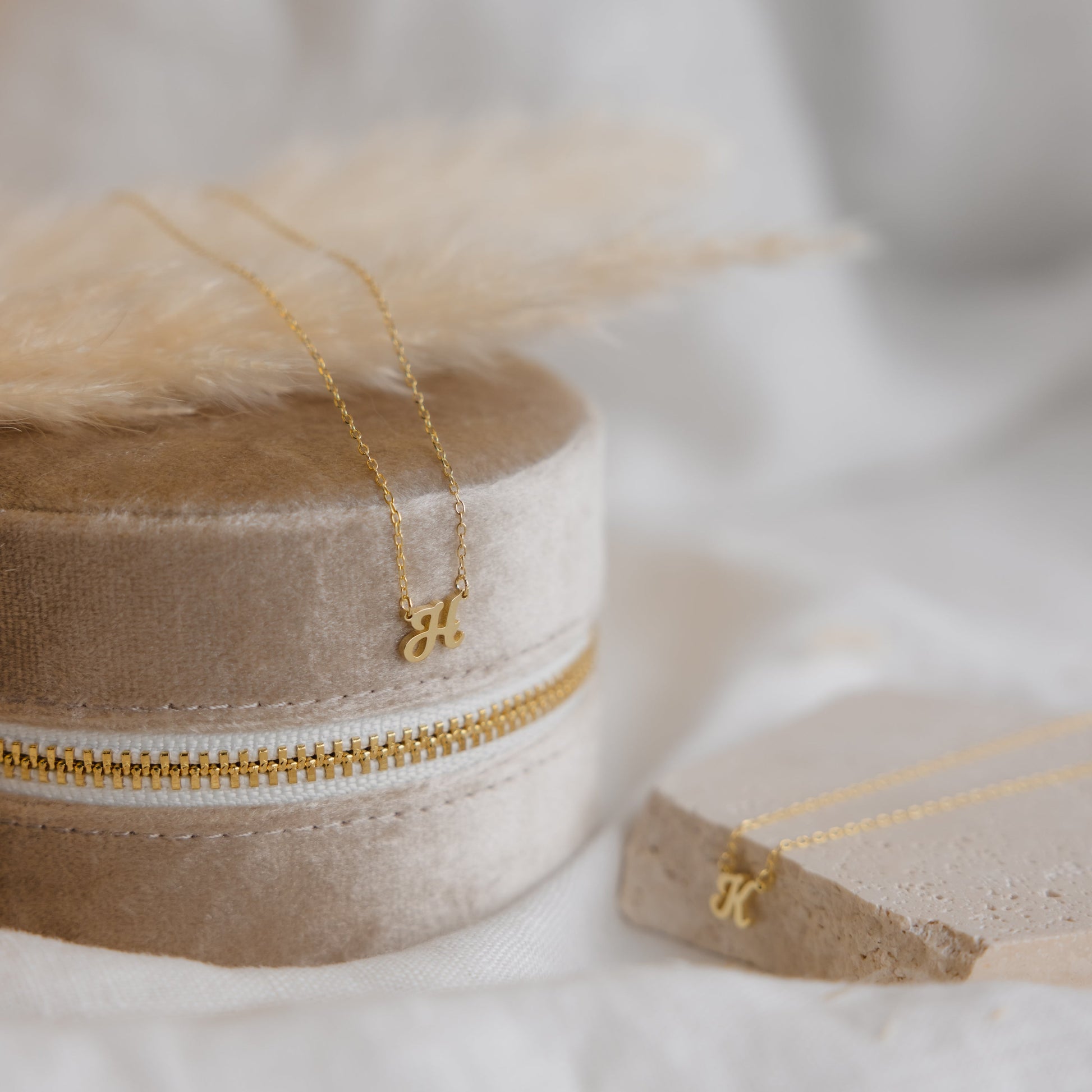 Charming Personalization: Personalized Initial Necklace