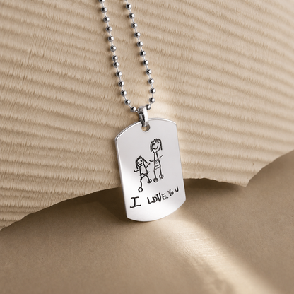 Men's Dog Tag Necklace