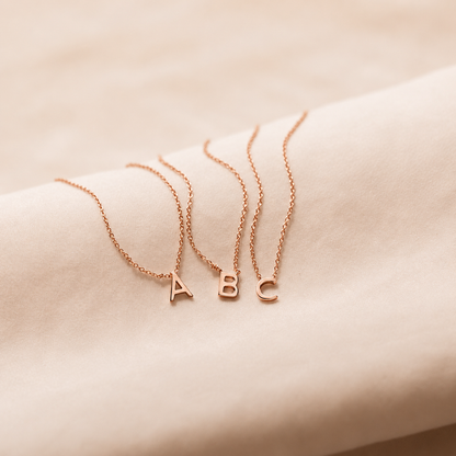 Dainty Initial Necklace