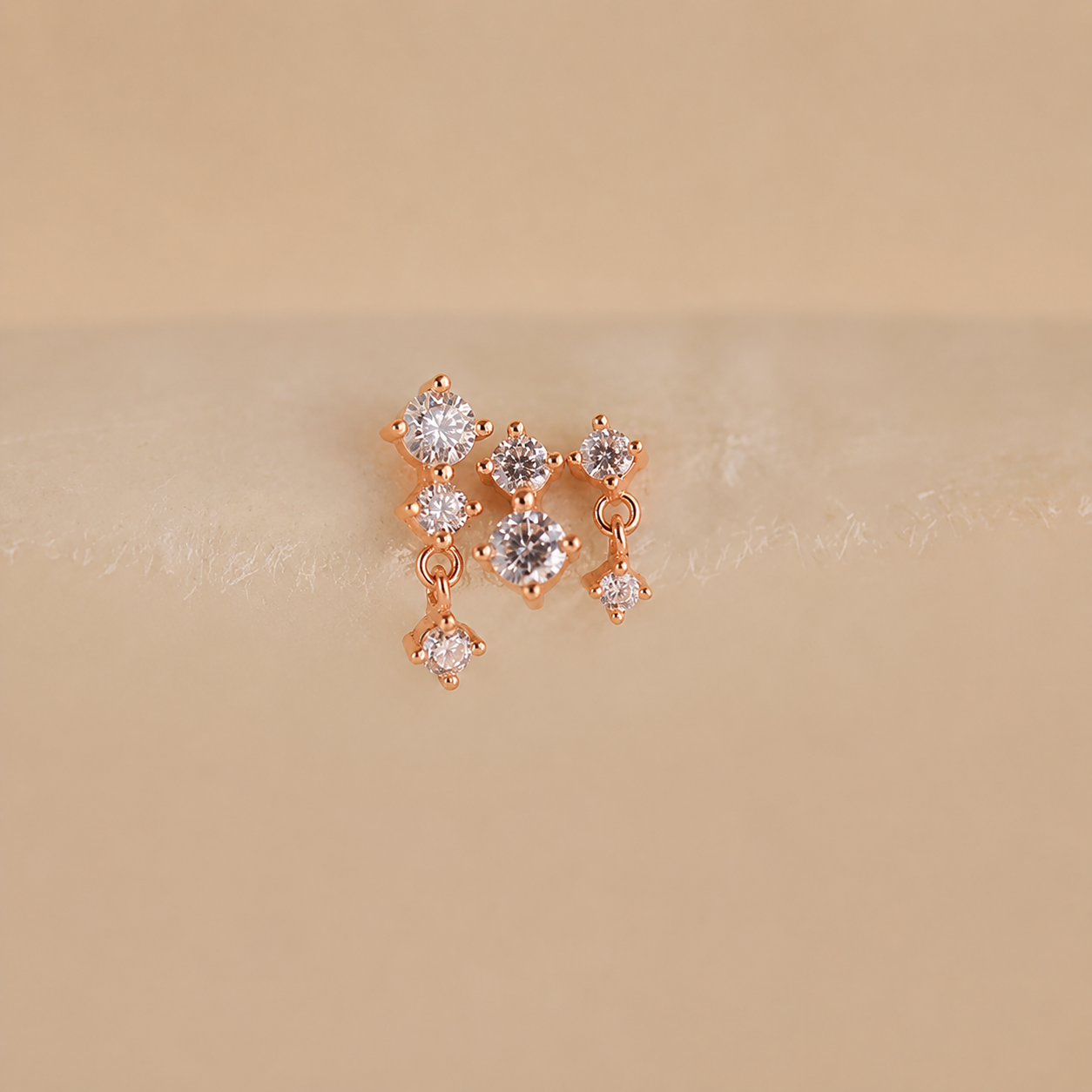 Aurora Trio Studs