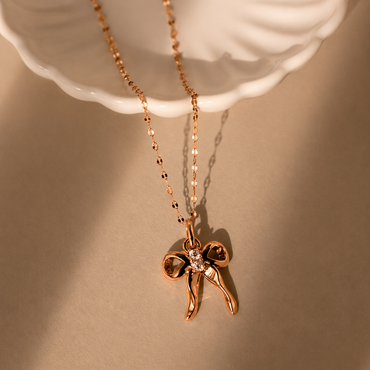 Knot of Love Diamond Bow
