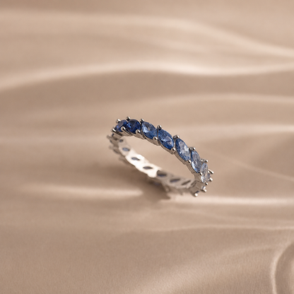 Sea Mist Marquise Ring