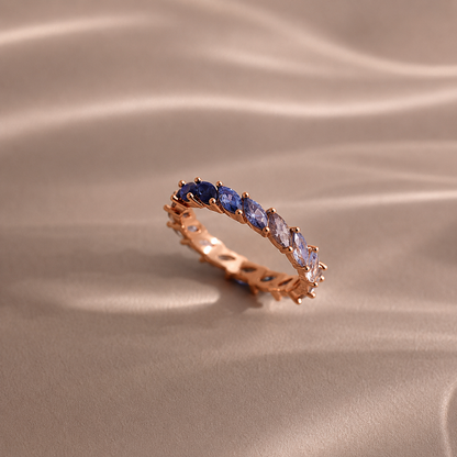 Sea Mist Marquise Ring