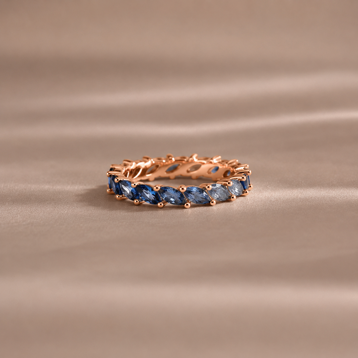 Sea Mist Marquise Ring