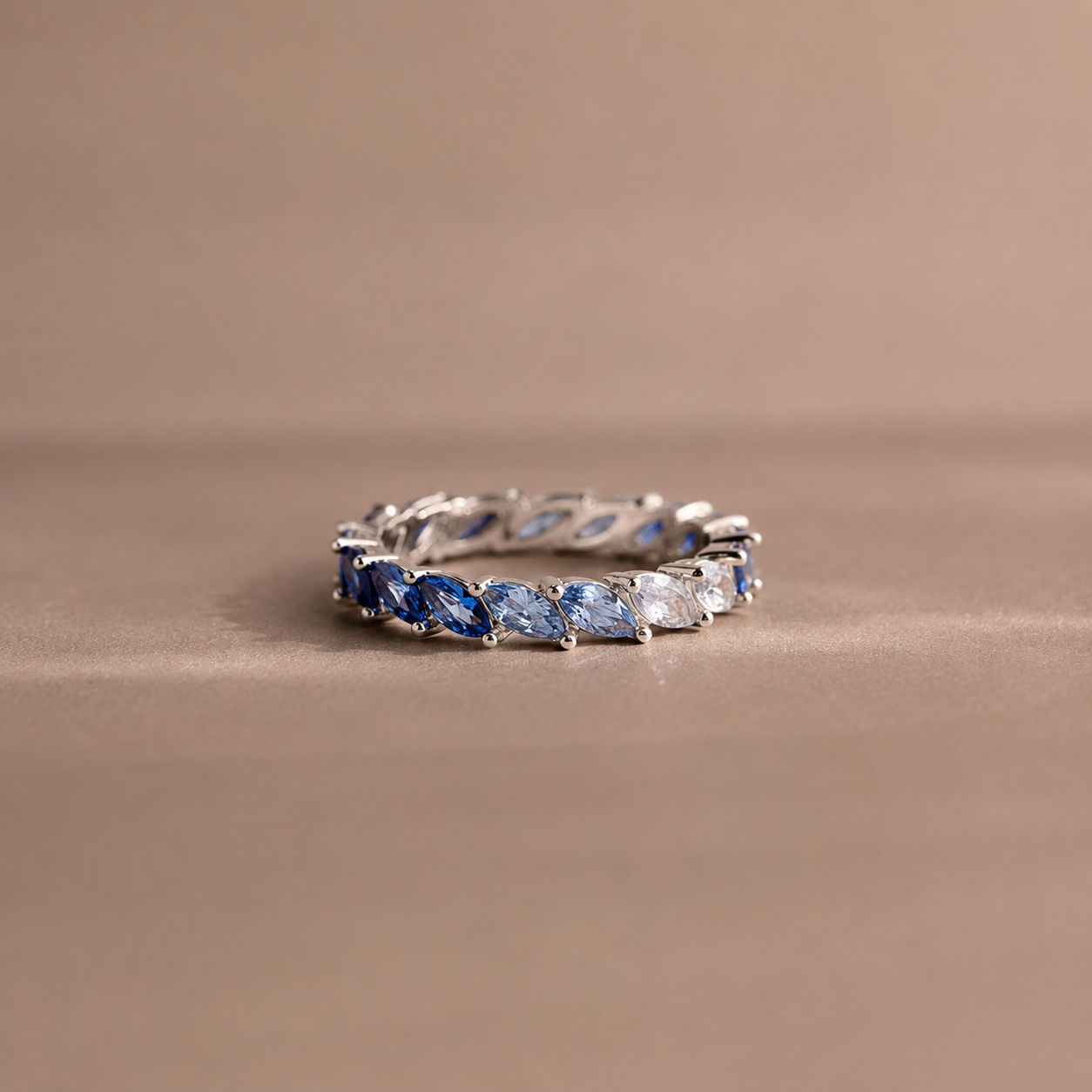 Sea Mist Marquise Ring