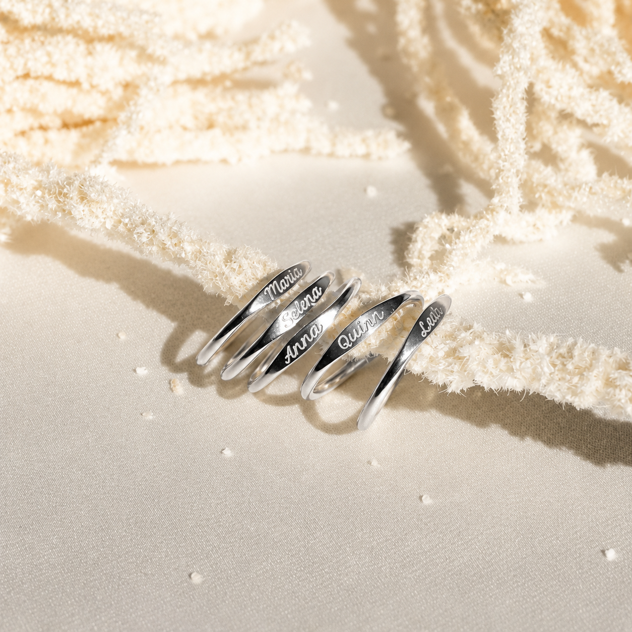 Luxe Letter Ring