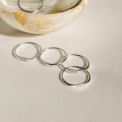 Luxe Letter Ring