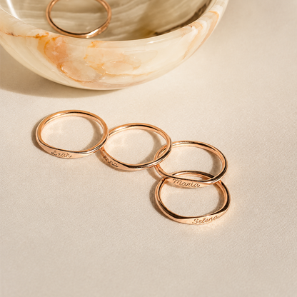 Luxe Letter Ring