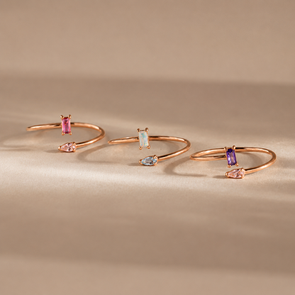 Twin Flame Wrap Ring