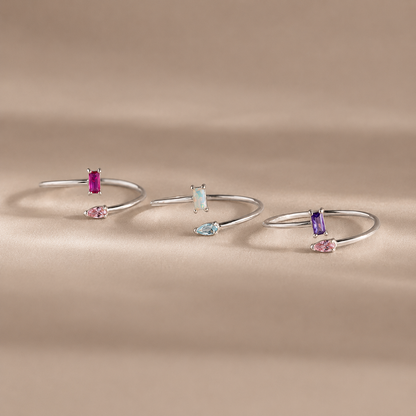 Twin Flame Wrap Ring