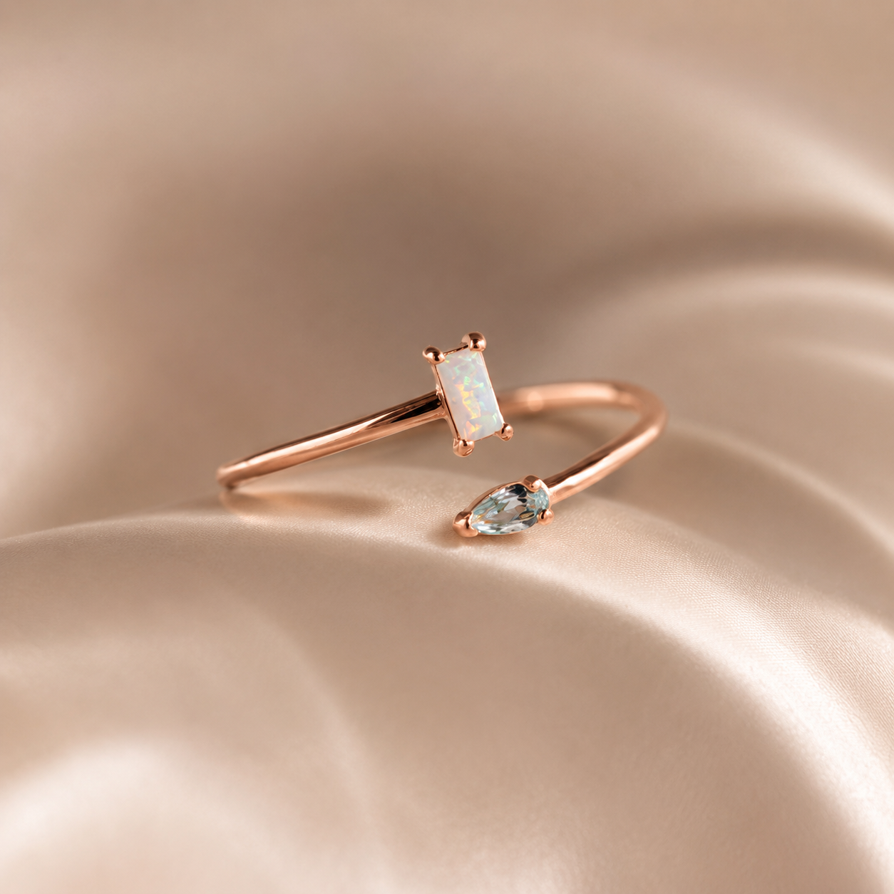 Twin Flame Wrap Ring