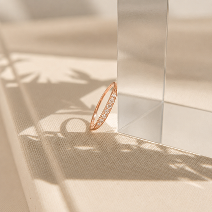 Opulent Lacework Pave Ring