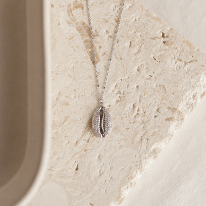 Pave Shell Necklace