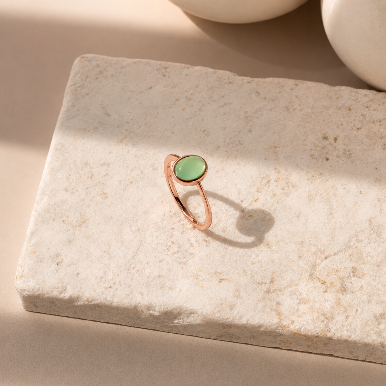 Jade Oval Ring