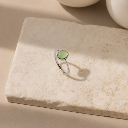 Jade Oval Ring